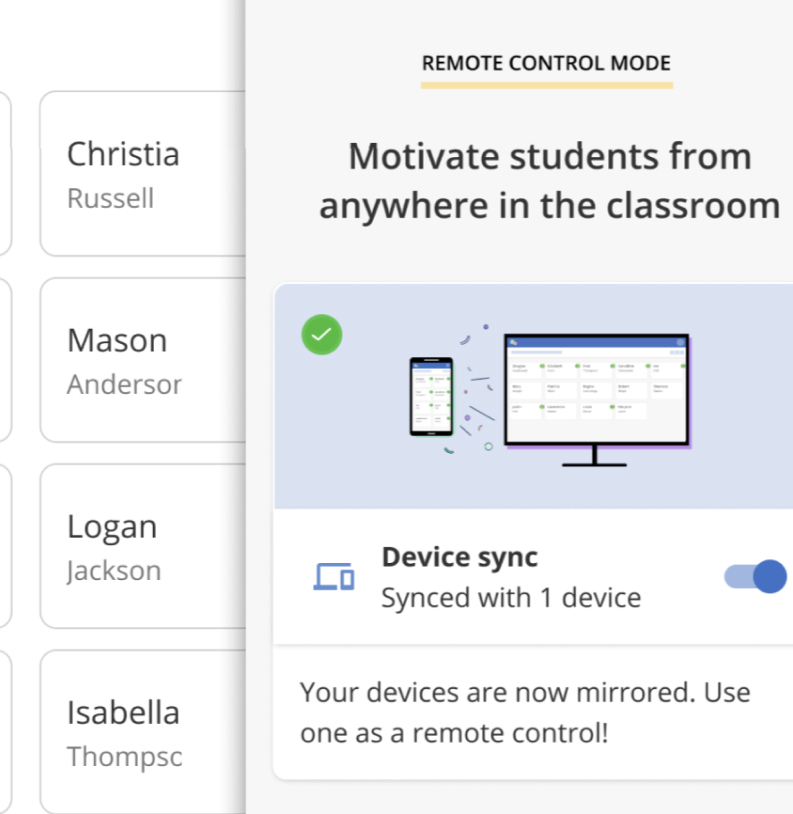 LiveSchool Remote Control